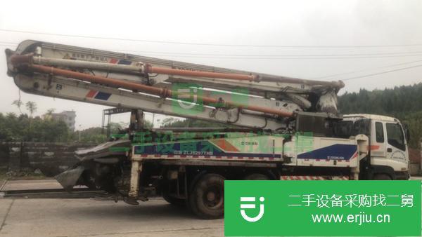 湖南出售二手中聯38米泵車