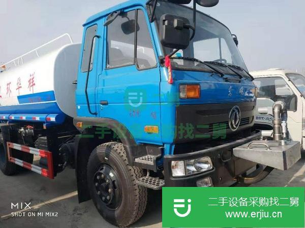 西藏出售二手國五灑水車