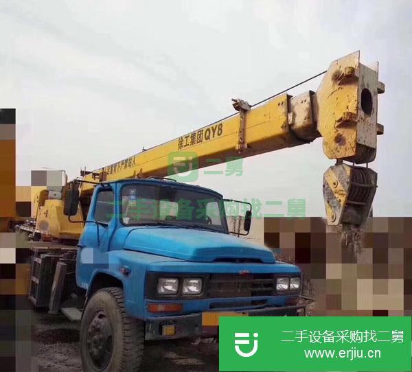 河北出售二手徐工8噸汽車吊