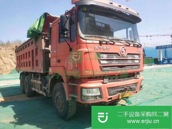 浙江出售后八輪陜汽德龍自卸車