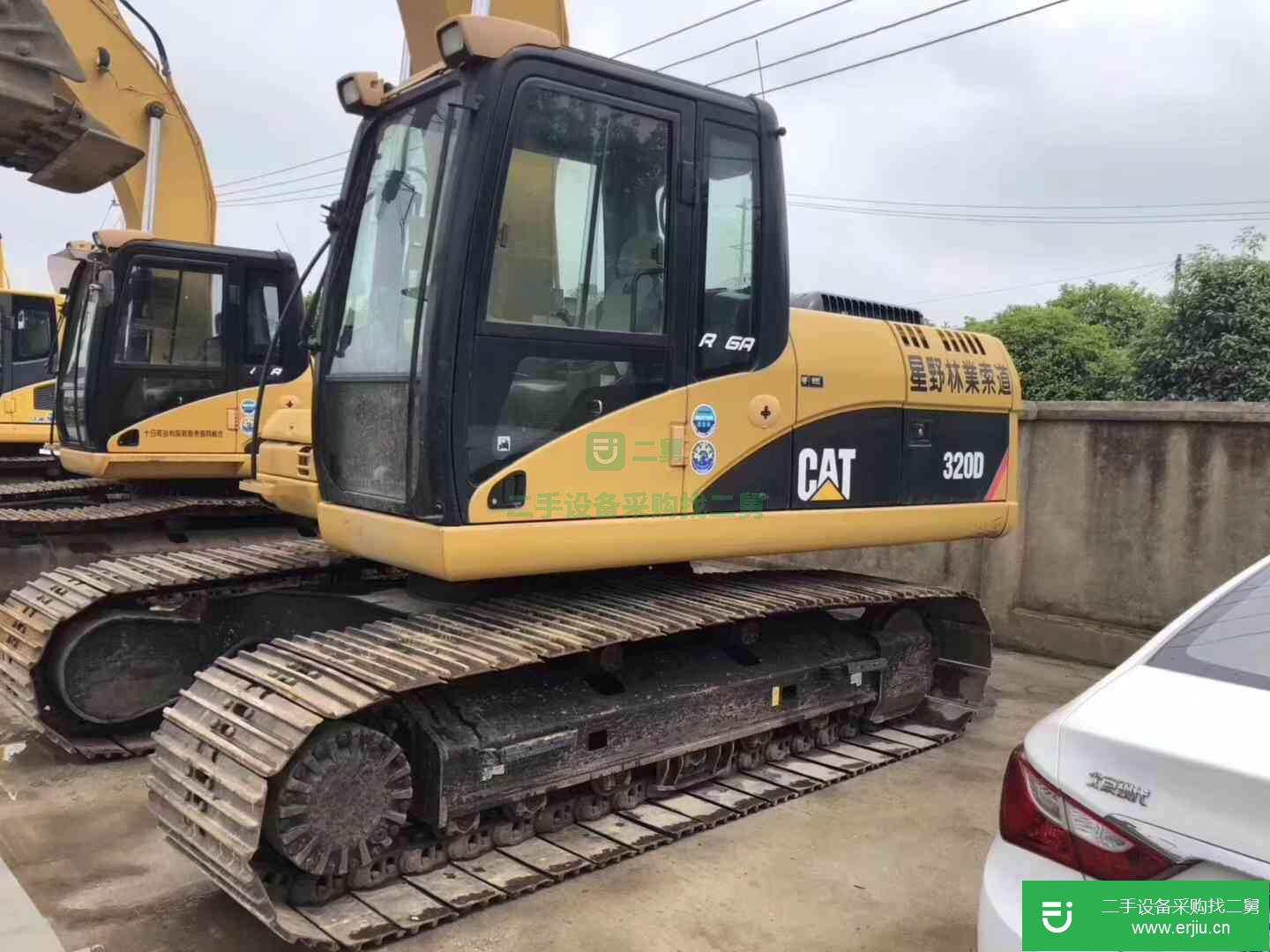 河南出售二手卡特彼勒320挖掘機(jī)