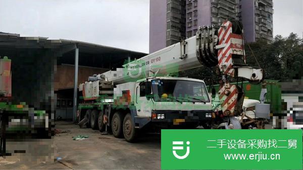湖南岀售二手中聯100H汽車吊