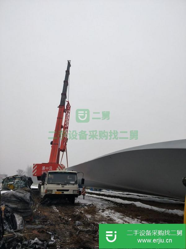河南出售二手65噸浦沅吊車，五節臂，車況好，推桿操作