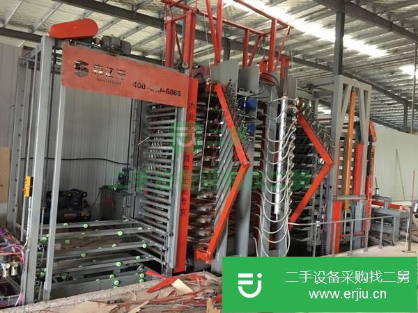 四川出售二手全自動帶側熱壓機