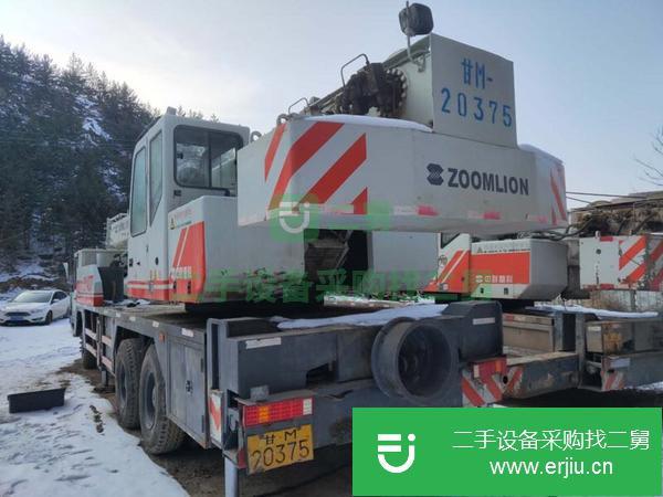 河南出售轉(zhuǎn)讓中聯(lián)吊車，手續(xù)齊全協(xié)議過戶
