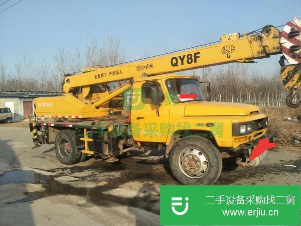 天津出售二手長江吊車 手續全 車況好無毛病,無漏油，無事故!