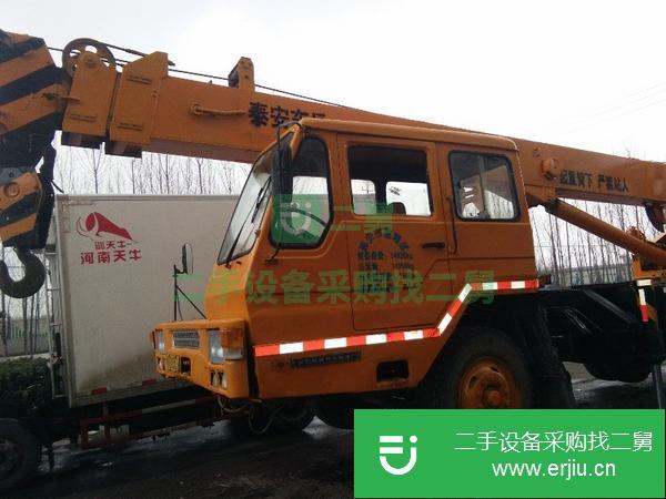 山東出售轉(zhuǎn)讓手續(xù)齊全12噸吊車