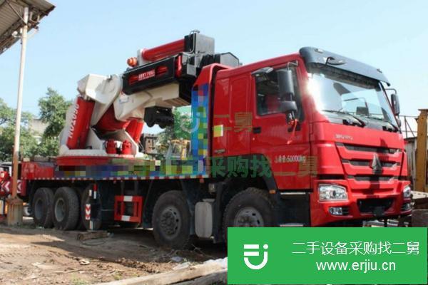 山東出售轉讓程力150噸折臂吊車