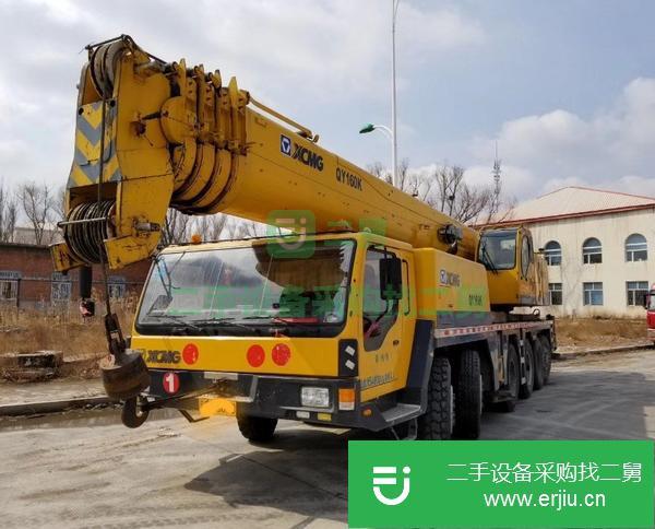 黑龍江出售二手徐工100噸汽車吊
