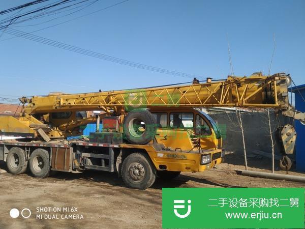 山東出售二手徐工16噸吊車