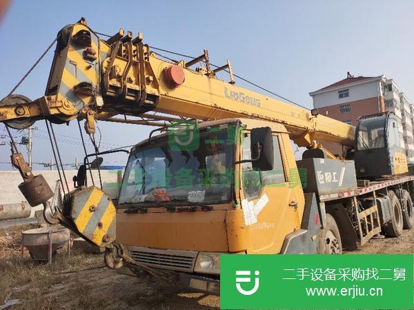 山東出售12噸4節臂柳工吊車