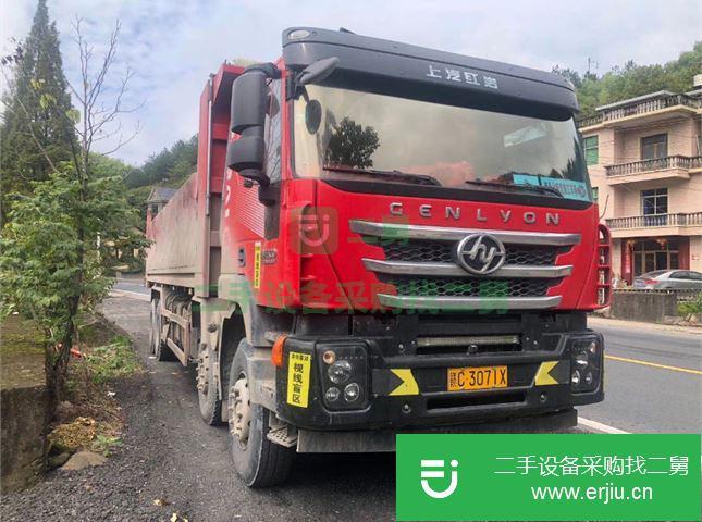 江西出售二手上汽紅巖自卸車