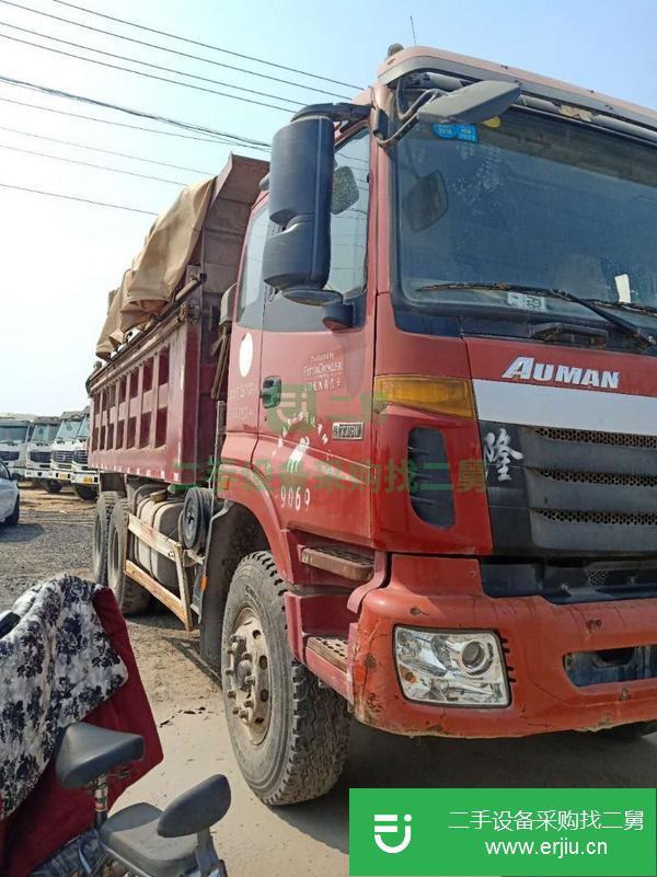 山東出售二手歐曼自卸車 336馬力 后八輪