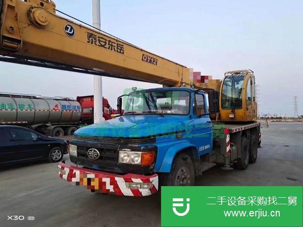 河北出售二手東岳12噸汽車吊