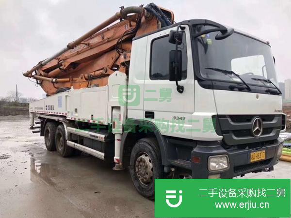 湖南出售二手中聯47米泵車