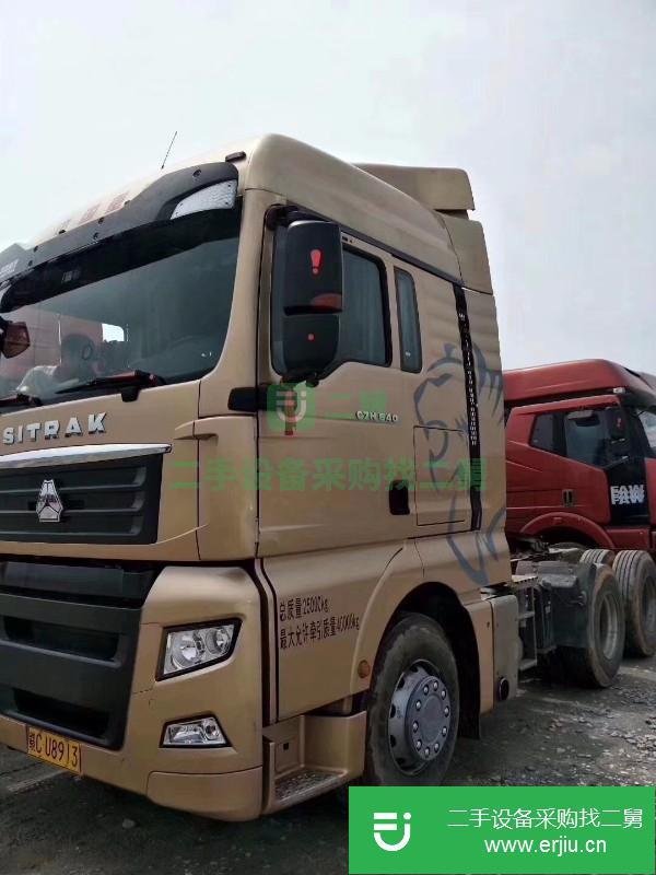 江西出售二手重汽汕德牽引車