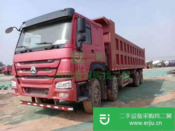 陜西出售二手豪沃自卸車