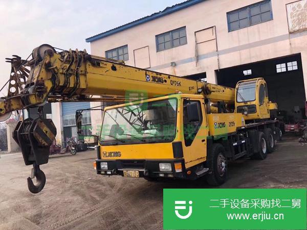 河南出售二手徐工25k汽車吊