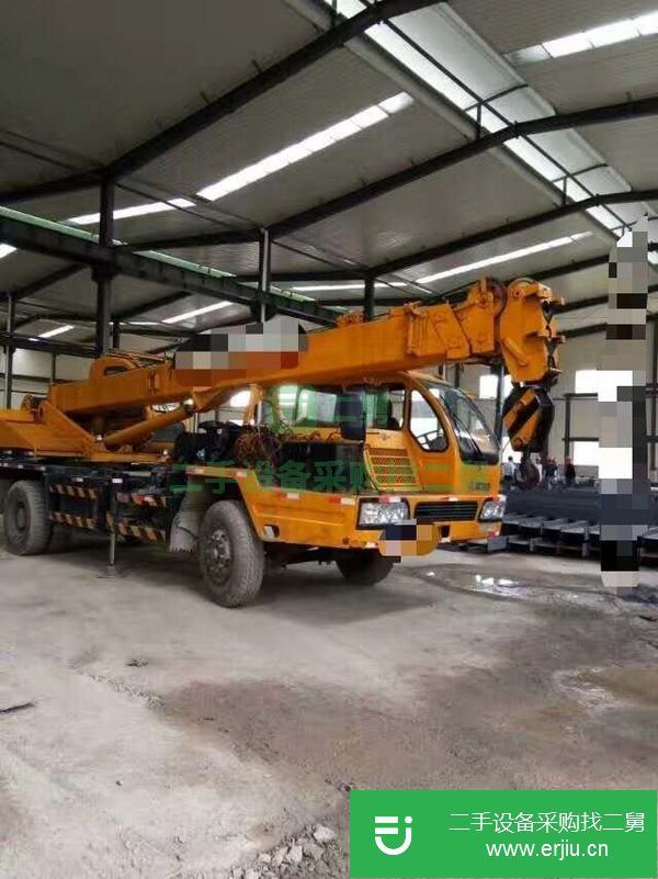 廣東出售二手徐工吊車 12噸3節(jié)臂