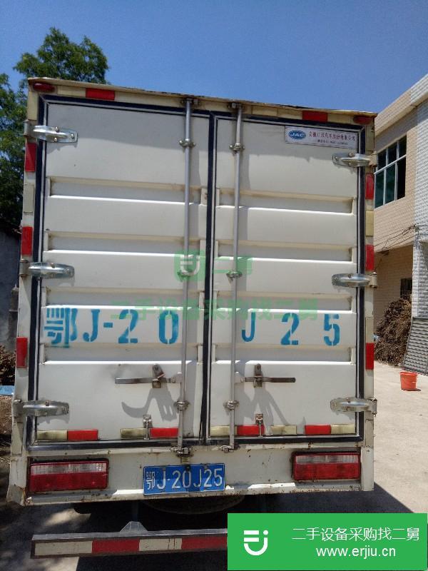 湖北出售二手江淮箱式貨車