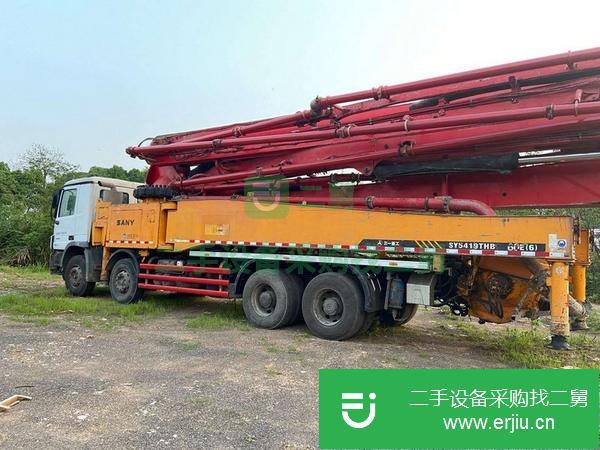 山東出售轉讓52米三一奔馳泵車