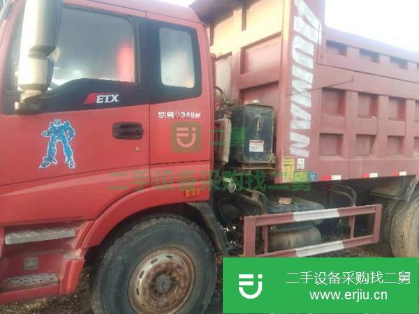新疆出售二手歐曼后八輪自卸車