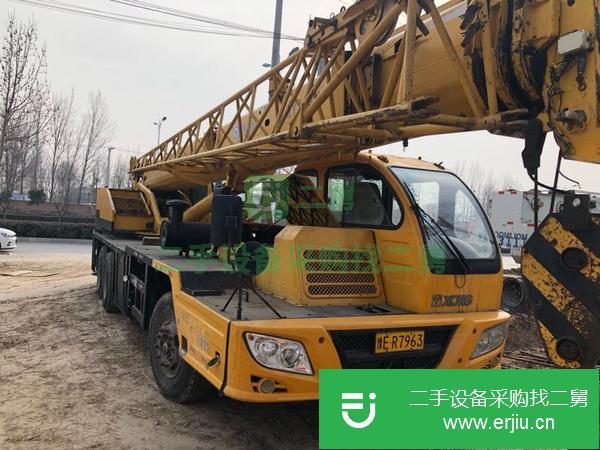 河南出售二手的徐工吊車 手續齊全正常審車