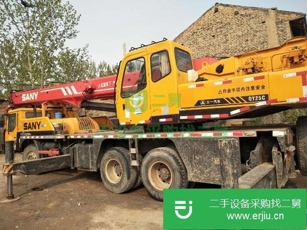 山東出售二手三一吊車 二十五噸