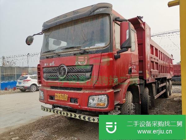 江蘇出售二手陜汽德龍X3000前四后八自卸車