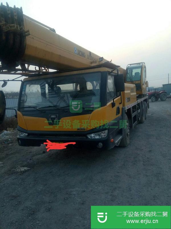河北出售轉讓二手徐工吊車 工作7000小時 電腦好用 原車油漆