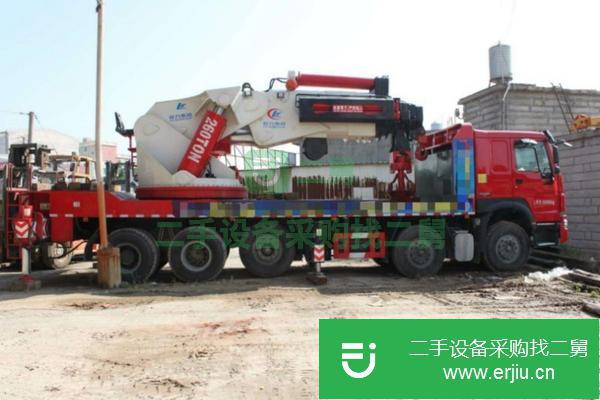 山東出售轉讓程力150噸折臂吊車