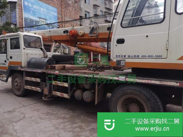 四川出售二手中聯吊車12噸