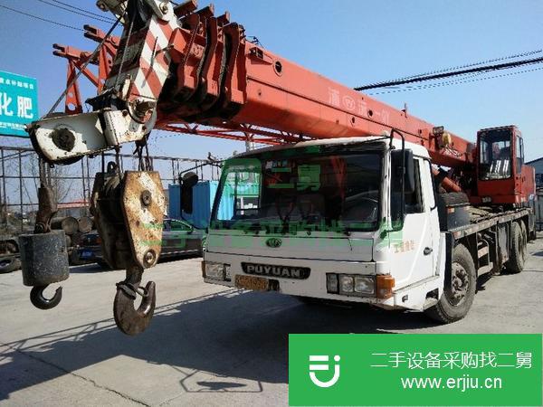 黑龍江出售二手浦園吊車，保無事故，手續齊全