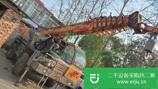 河南出售二手山東富康12噸吊車