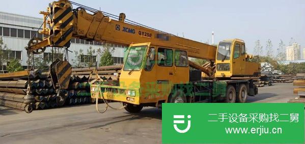 安徽出售二手徐工25噸汽車吊