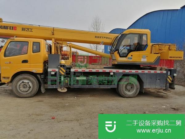 山東出售轉讓新飛工吊車12噸國五