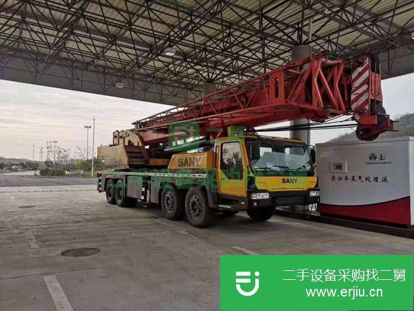 河南出售轉(zhuǎn)讓二手75噸吊車，手續(xù)齊全包提檔過戶，原車無事故