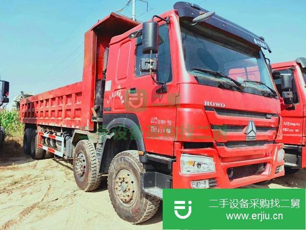 河南出售二手豪沃前四后八自卸車