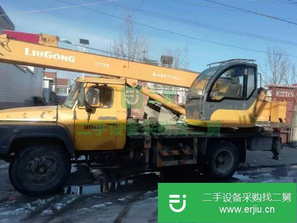 天津出售二手柳工八噸汽車吊