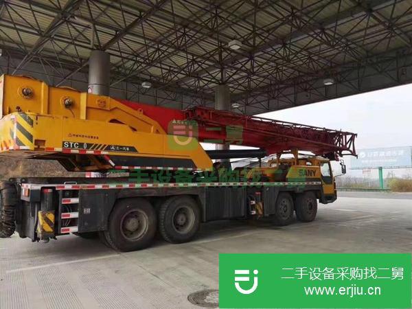 河南出售轉(zhuǎn)讓二手75噸吊車，手續(xù)齊全包提檔過戶，原車無事故
