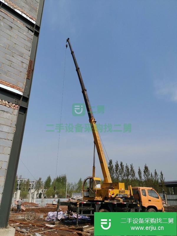 河北出售二手嘉禾10噸吊車