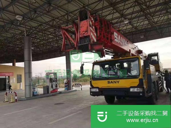 河南出售轉(zhuǎn)讓二手75噸吊車，手續(xù)齊全包提檔過戶，原車無事故