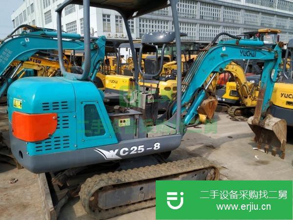 上海出售二手履帶式玉柴25小型挖掘機