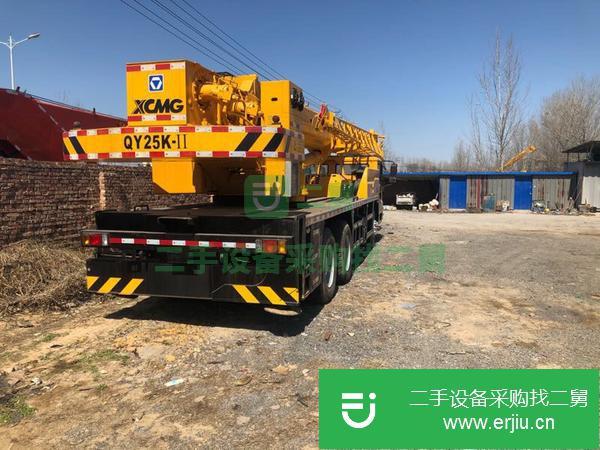 河南出售二手徐工25k_2汽車吊