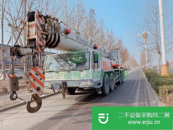 河北出售二手中聯(lián)吊車，車況精品，手續(xù)齊全，空調(diào)暖風(fēng)好用，電腦精準(zhǔn)，全新輪胎，配件齊全，包提檔