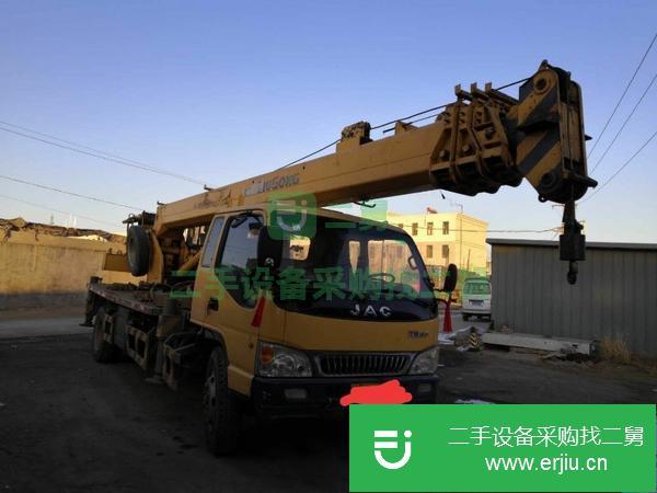 天津出售二手四節柳工8噸汽車吊