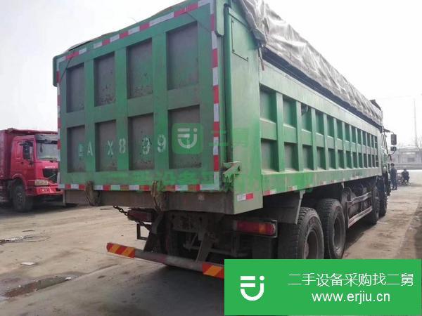 上海出售轉讓二手國五前四后八豪沃自卸車 車況極好