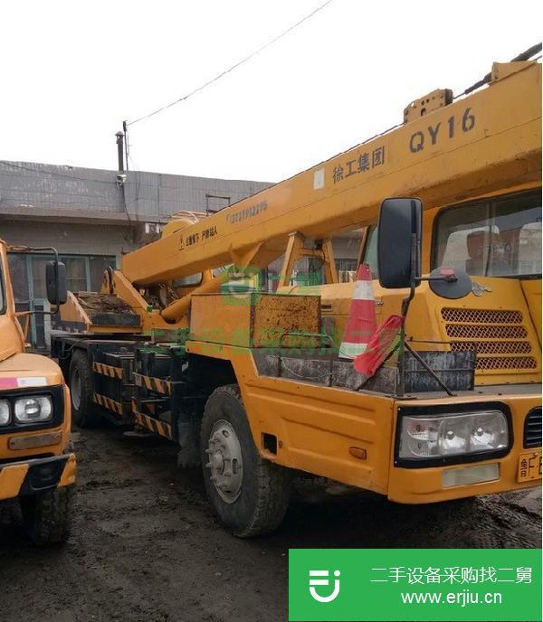山東出售二手徐工吊車 油電兩用