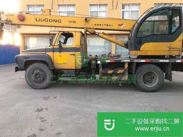 山東出售二手8噸柳工吊車