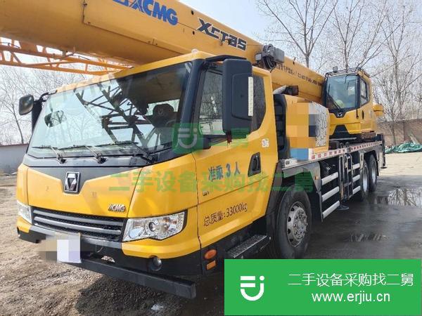 河北出售二手25噸吊車